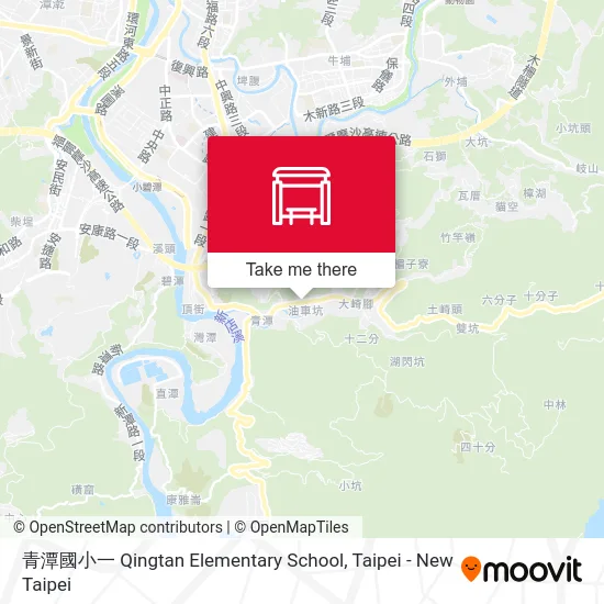 青潭國小一 Qingtan Elementary School map