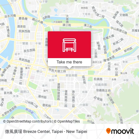 微風廣場 Breeze Center地圖