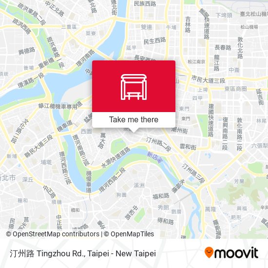 汀州路 Tingzhou Rd.地圖