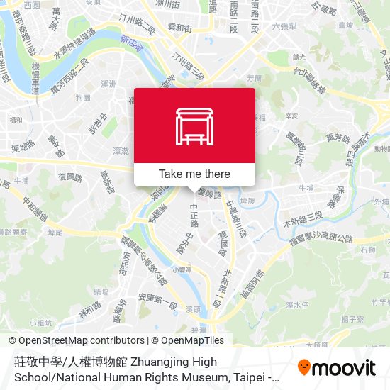 莊敬中學 Zhuangjing High School map