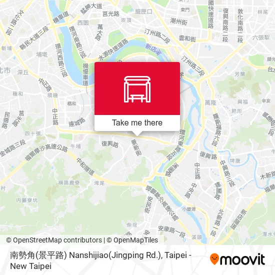 南勢角(景平路) Nanshijiao(Jingping Rd.) map