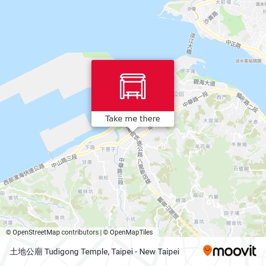 土地公廟 Tudigong Temple map