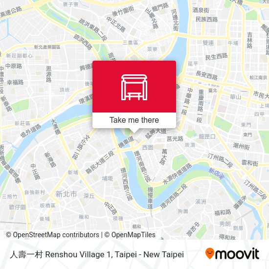 人壽一村 Renshou Village 1 map