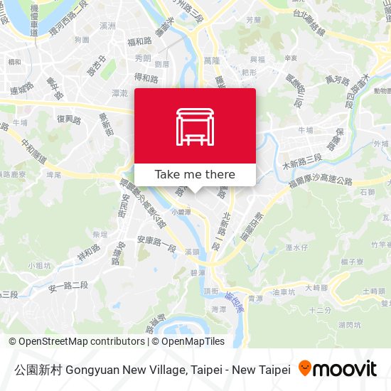 公園新村 Gongyuan New Village map