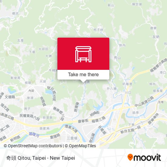 奇頭 Qitou map