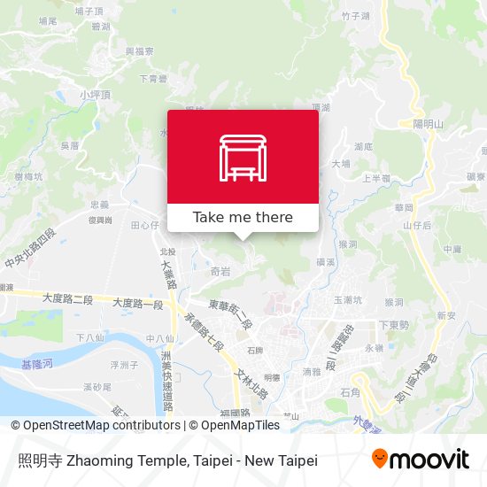 照明寺 Zhaoming Temple map