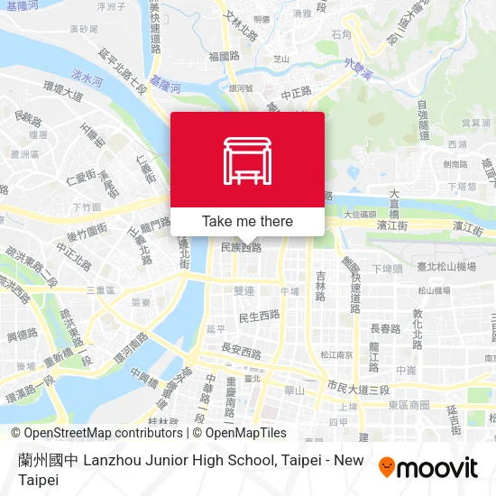蘭州國中 Lanzhou Junior High School map