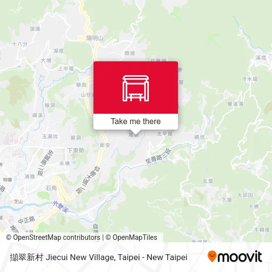 擷翠新村 Jiecui New Village map