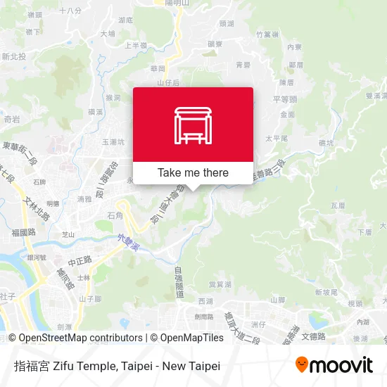 指福宮 Zifu Temple map