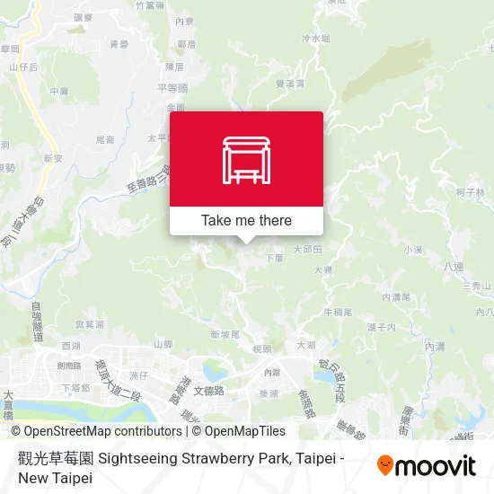 觀光草莓園 Sightseeing Strawberry Park map