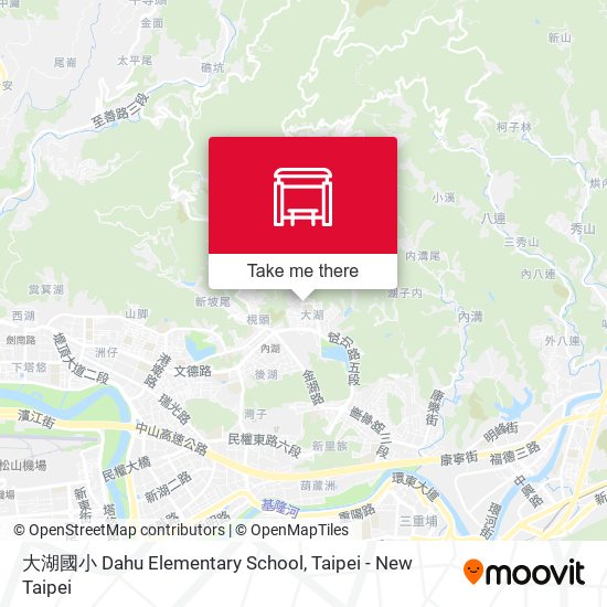 大湖國小 Dahu Elementary School地圖