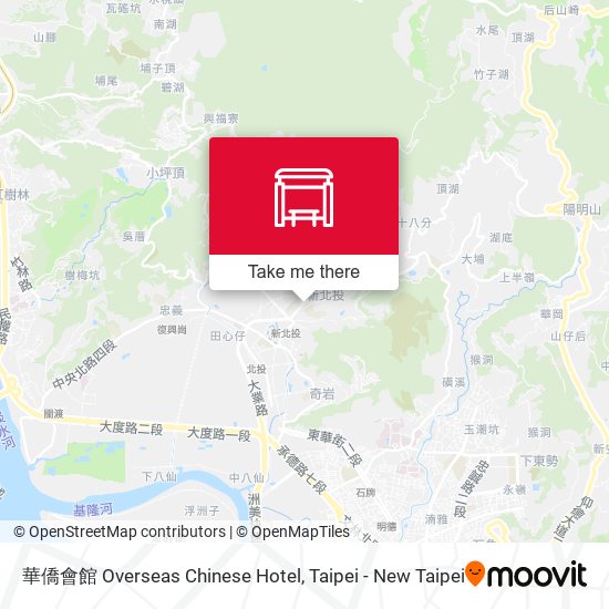 華僑會館 Overseas Chinese Hotel map