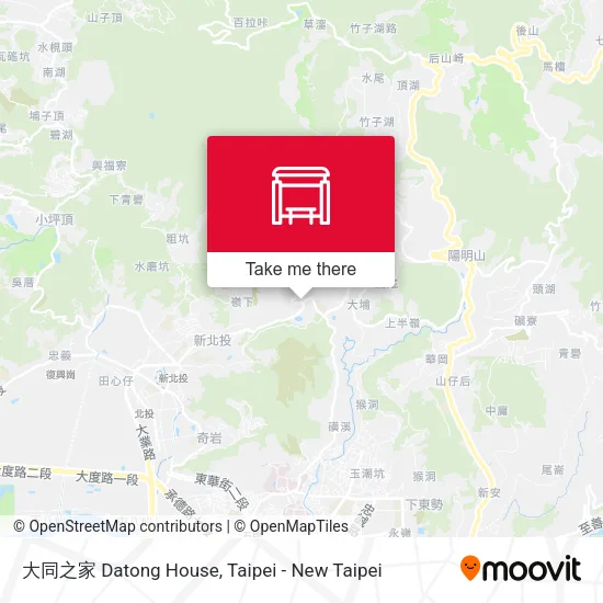 大同之家 Datong House map