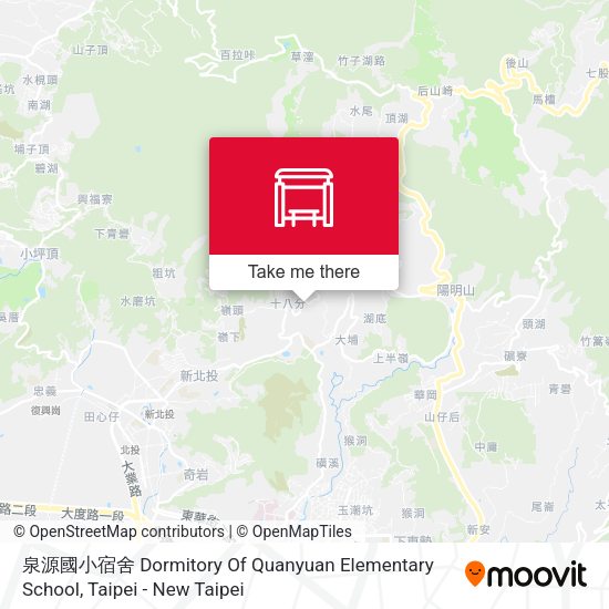 泉源國小宿舍 Dormitory Of Quanyuan Elementary School map