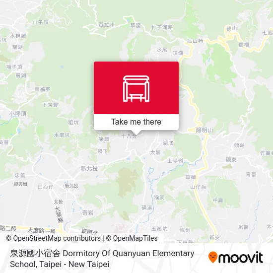 泉源國小宿舍 Dormitory Of Quanyuan Elementary School map