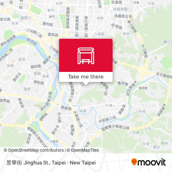 景華街 Jinghua St. map