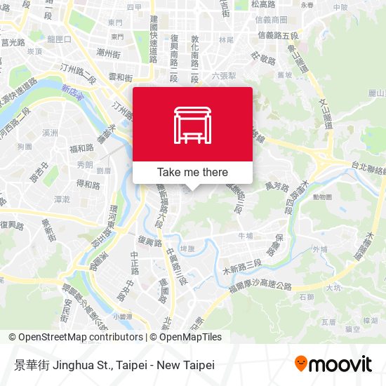 景華街 Jinghua St. map