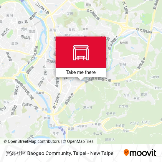 寶高社區 Baogao Community map