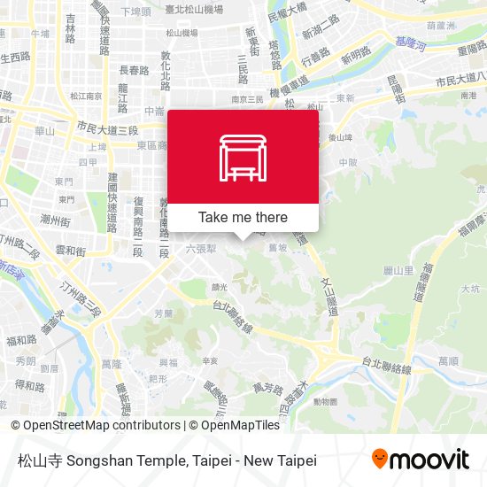 松山寺 Songshan Temple map