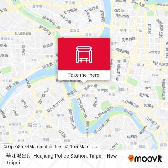 華江派出所 Huajiang Police Station map