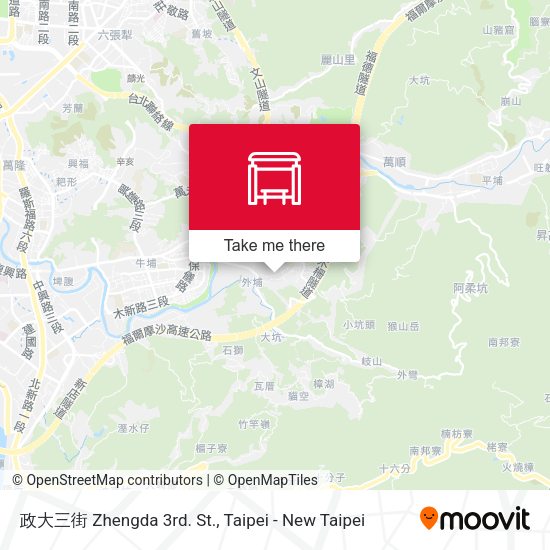 政大三街 Zhengda 3rd. St. map