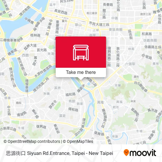 思源街口 Siyuan Rd.Entrance map