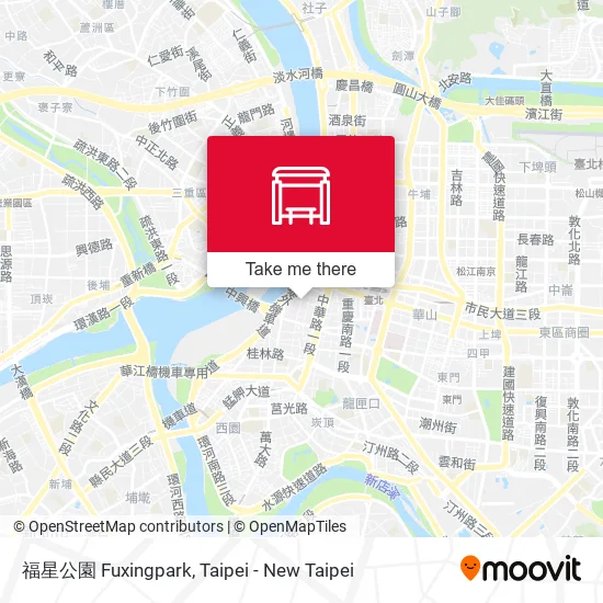 福星公園 Fuxingpark地圖