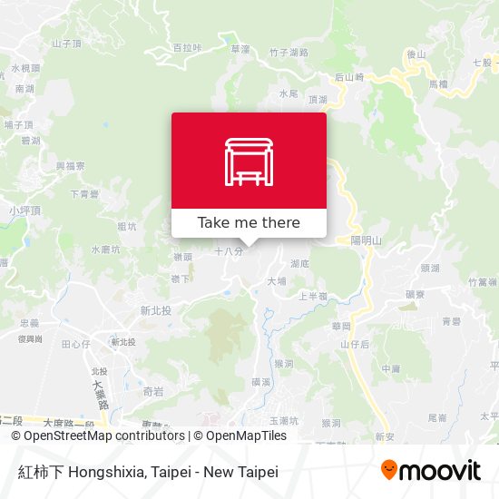 紅柿下 Hongshixia地圖