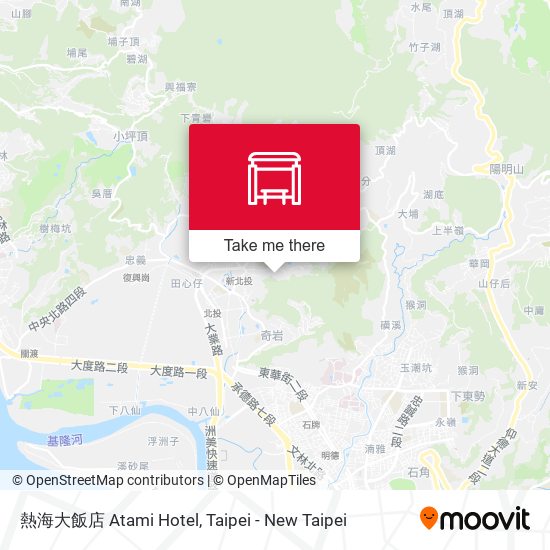 熱海大飯店 Atami Hotel地圖