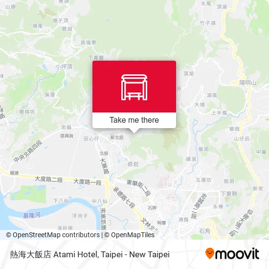 熱海大飯店 Atami Hotel map