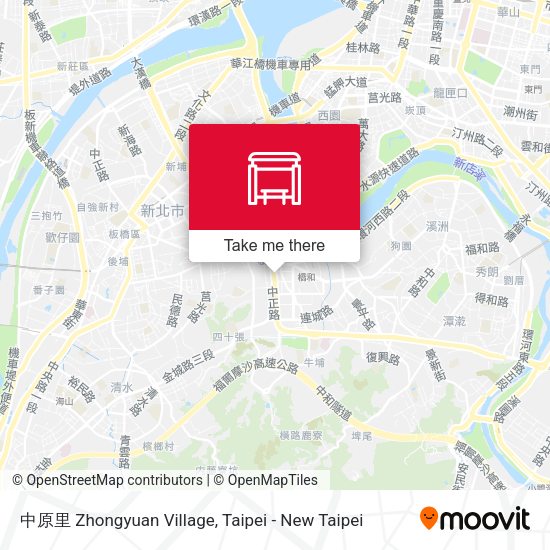 中原里 Zhongyuan Village map