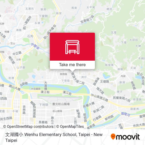 文湖國小 Wenhu Elementary School地圖