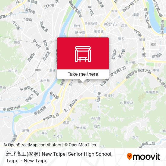 新北高工(學府) New Taipei Senior High School map