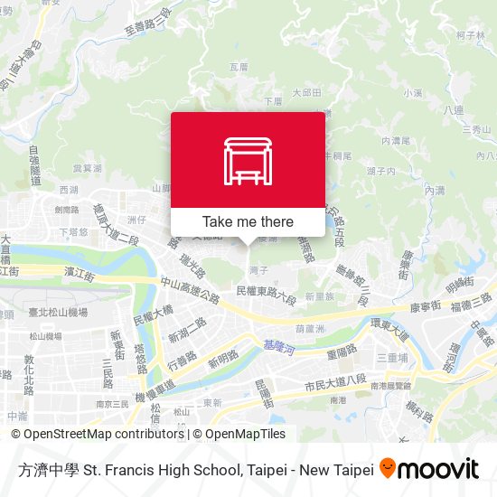 方濟中學 St. Francis High School map