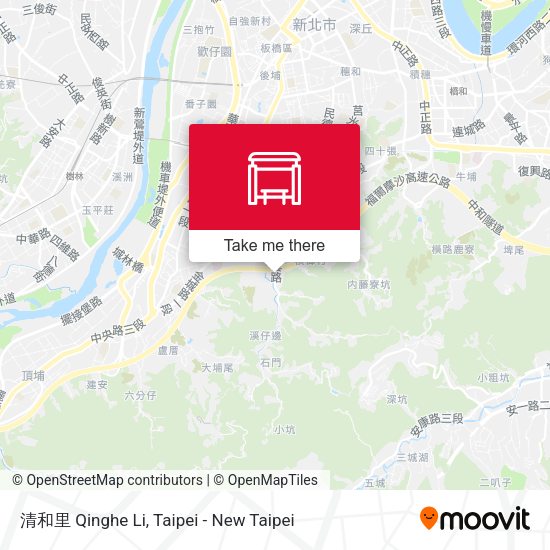 清和里 Qinghe Li map