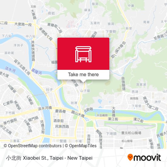 小北街 Xiaobei St. map