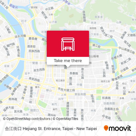 合江街口 Hejiang St. Entrance map