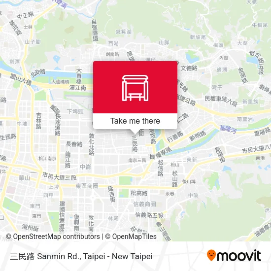 三民路 Sanmin Rd. map