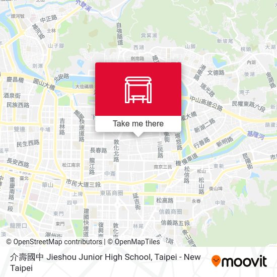 介壽國中 Jieshou Junior High School地圖