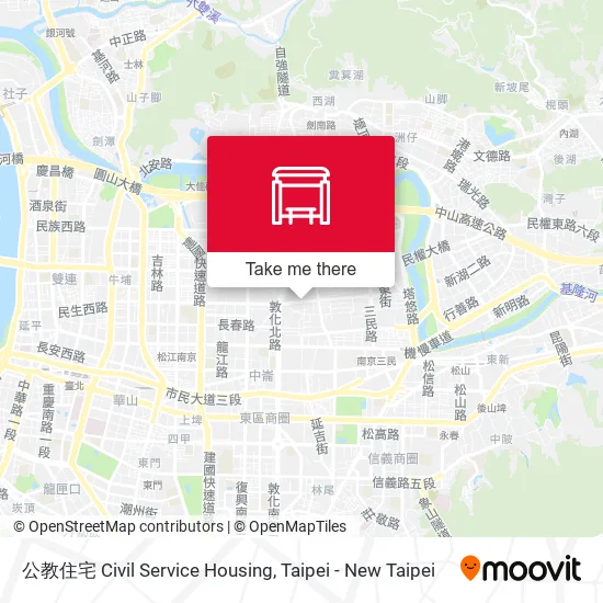 公教住宅 Civil Service Housing map