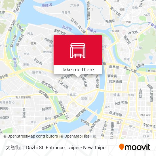 大智街口 Dazhi St. Entrance map