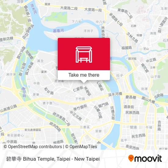 碧華寺 Bihua Temple map