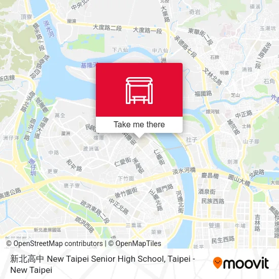 新北高中 New Taipei Senior High School地圖