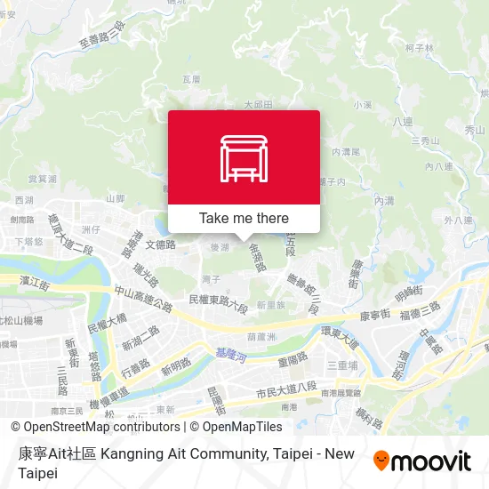康寧Ait社區 Kangning Ait Community map