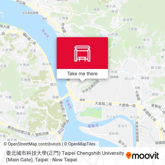 臺北城市科技大學(正門) Taipei Chengshih University (Main Gate) map