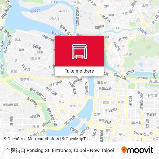 仁興街口 Renxing St. Entrance map