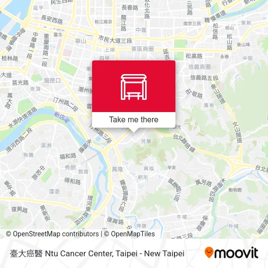 臺大癌醫 Ntu Cancer Center map