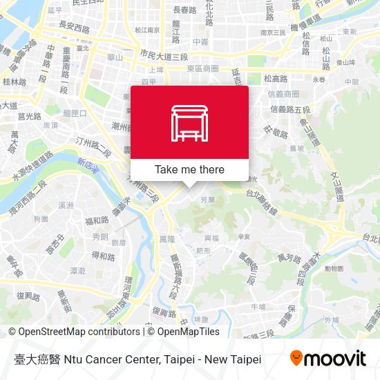 臺大癌醫 Ntu Cancer Center地圖