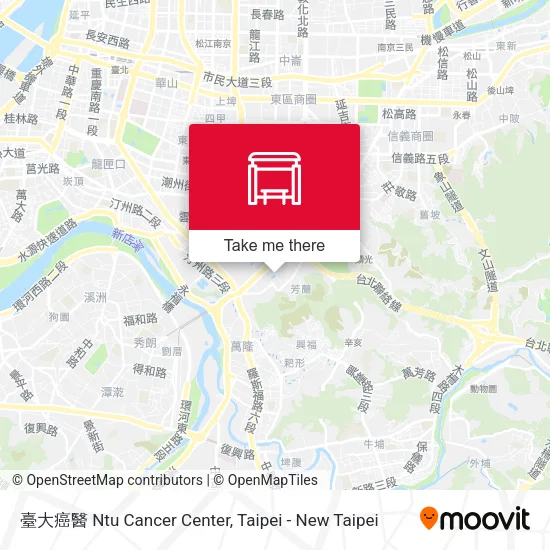 臺大癌醫 Ntu Cancer Center地圖