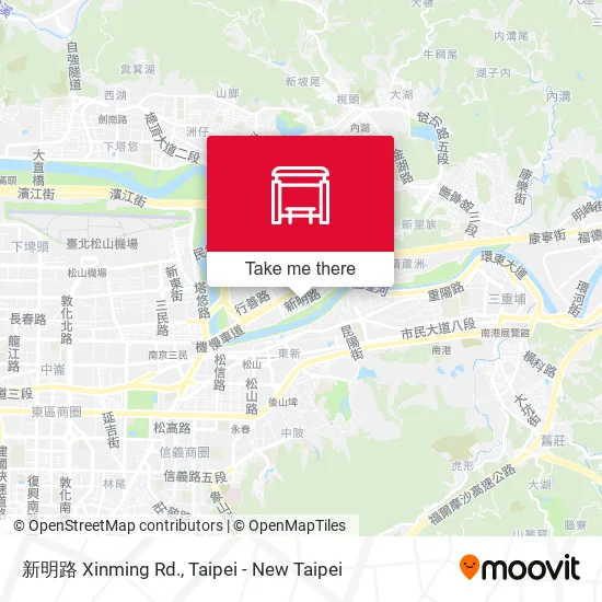 新明路 Xinming Rd. map